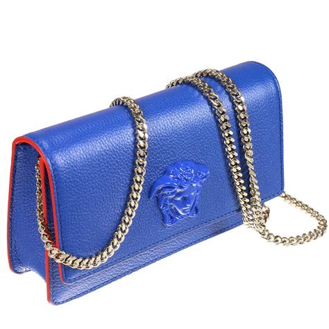 versace collection blue purse|versace purses clearance.